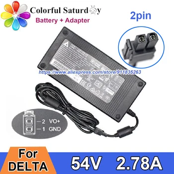 Оригинальное зарядное устройство для ноутбука DPS-150AB-1 54V 2.78A 150W для DELTA IFQD1841020549 Адаптер питания 2pin