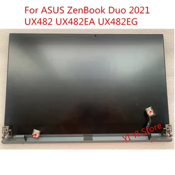 Оригинальный 14,0-дюймовый ЖК-экран FHD В сборе С Сенсорной Верхней Частью Для ASUS ZenBook Duo 2021 UX4100E UX482 UX482EA UX482EG UX4100EA