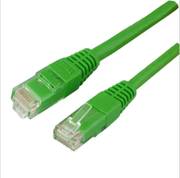 шесть гигабитных сетевых кабелей 8-жильный сетевой кабель cat6a шесть сетевых кабелей с двойным экранированием сетевой перемычки широкополосный кабель R2849
