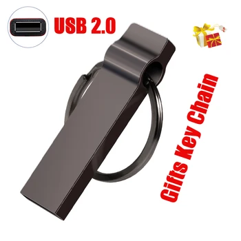 Черно-Белый Мини-металлический USB флэш-накопитель 64 ГБ с бесплатным Пользовательским ЛОГОТИПОМ, 32 ГБ, Подарки для Свадебной фотографии, Карта памяти 16 ГБ, 8 ГБ, 4 ГБ